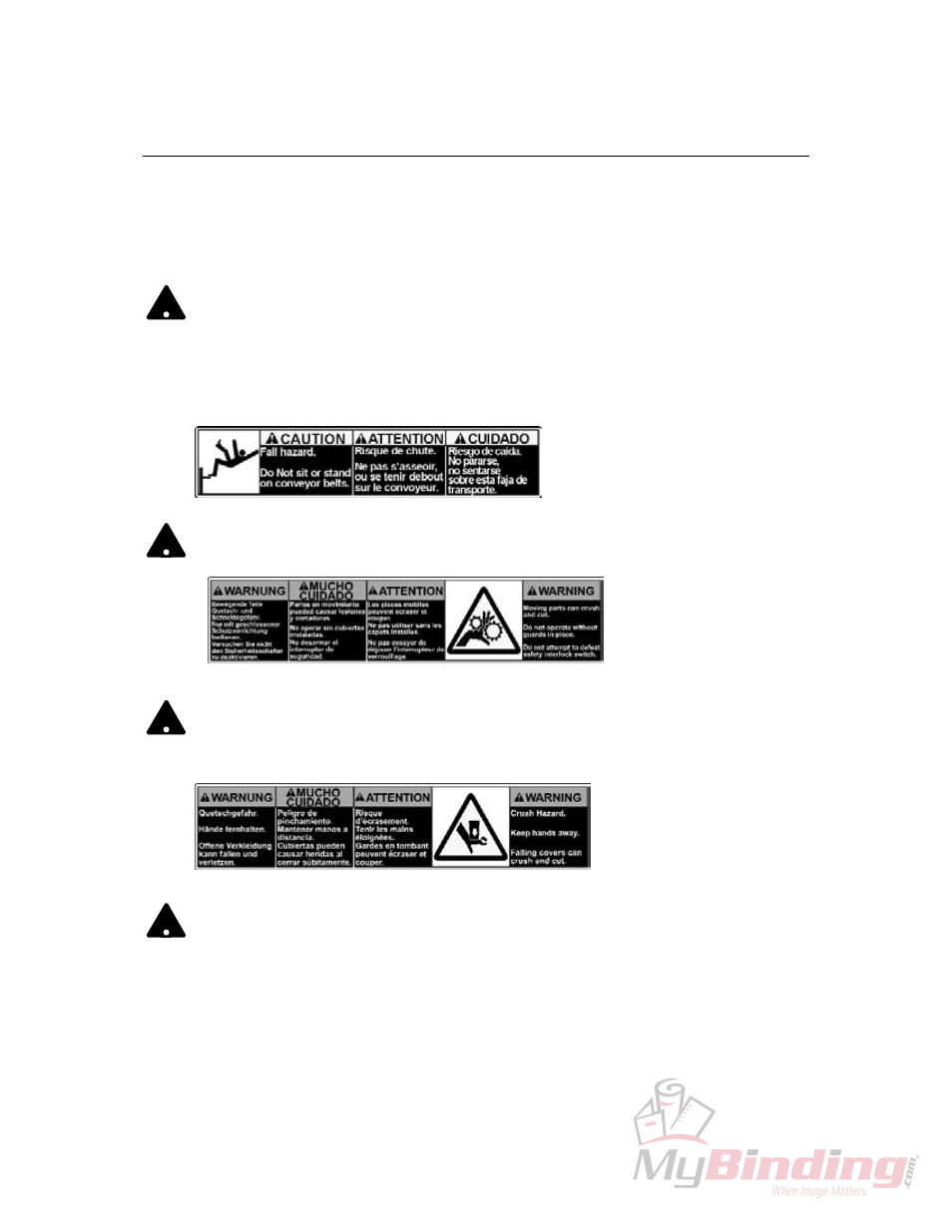 Safety information i | GBC QUANTUM P70IX User Manual | Page 4 / 28