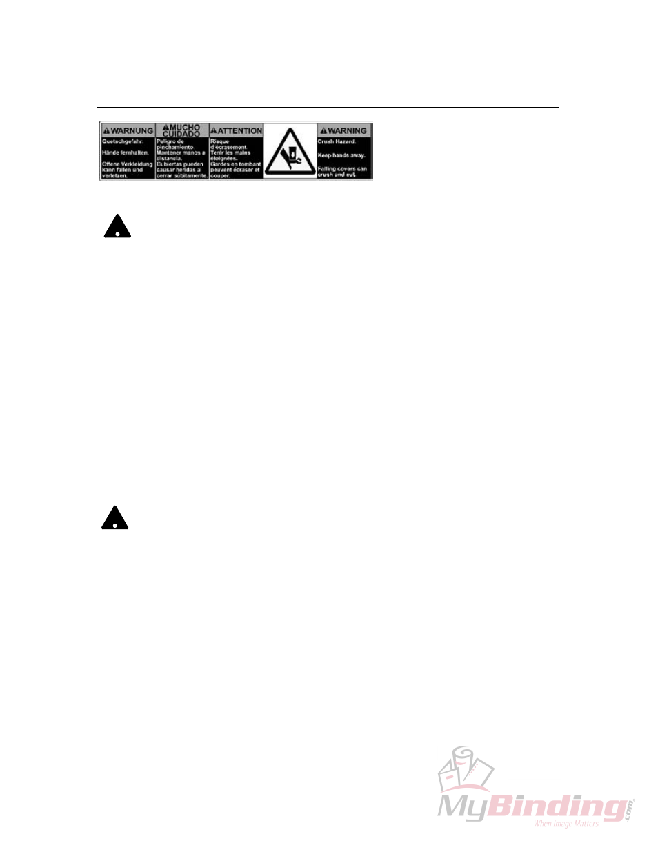 Safety information ii | GBC QUANTUM P70IX User Manual | Page 5 / 28