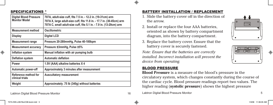 Graham Field LABTRON 707AC User Manual | Page 5 / 10