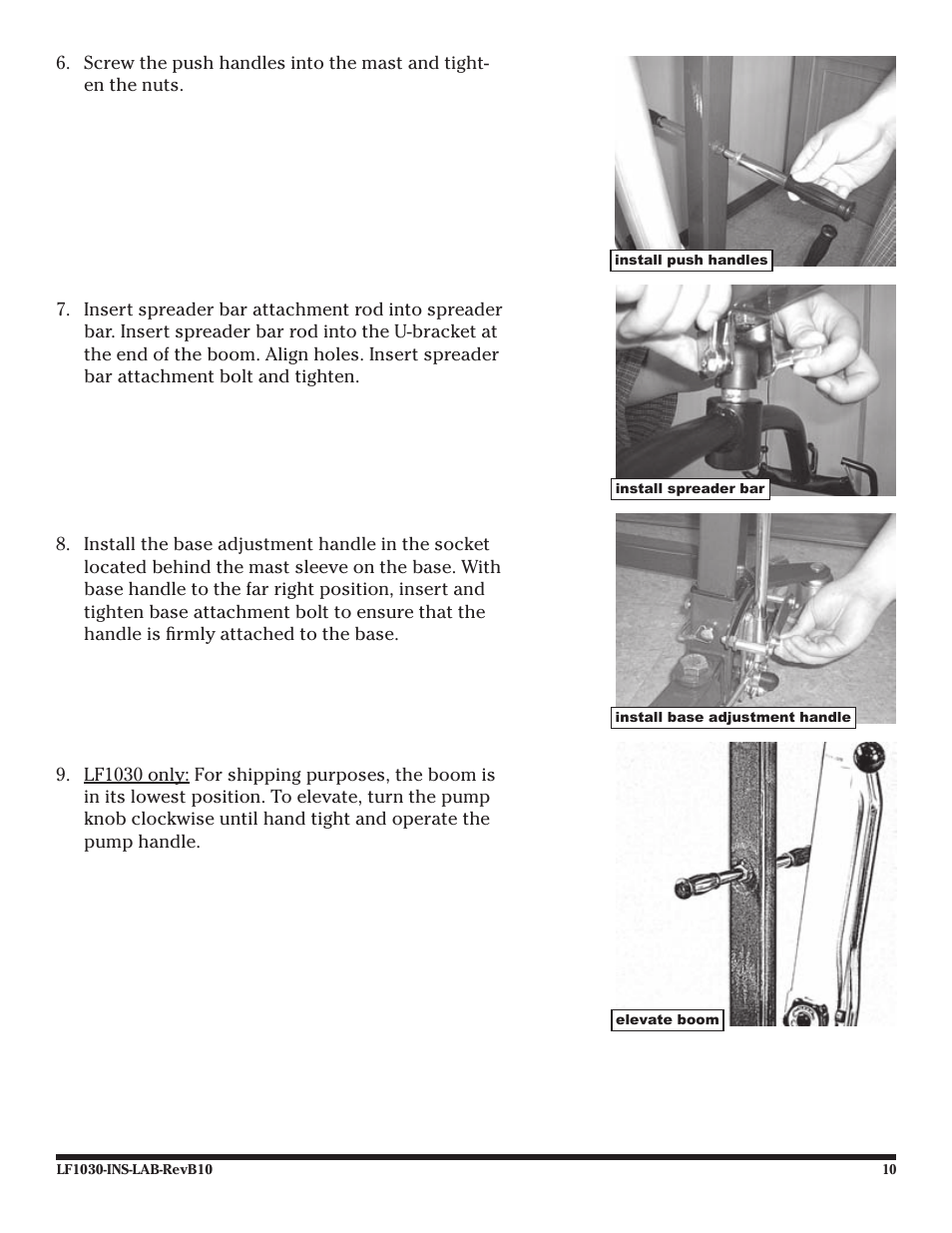 Graham Field LF1030 User Manual | Page 10 / 24