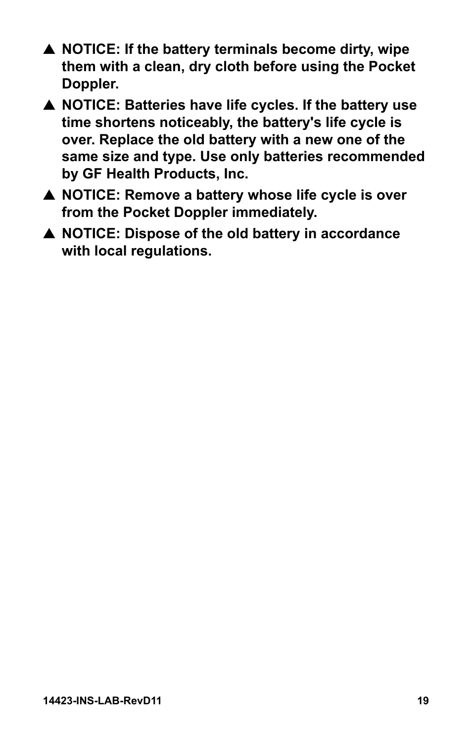 Graham Field GRAFCO 14423-8 User Manual | Page 19 / 44