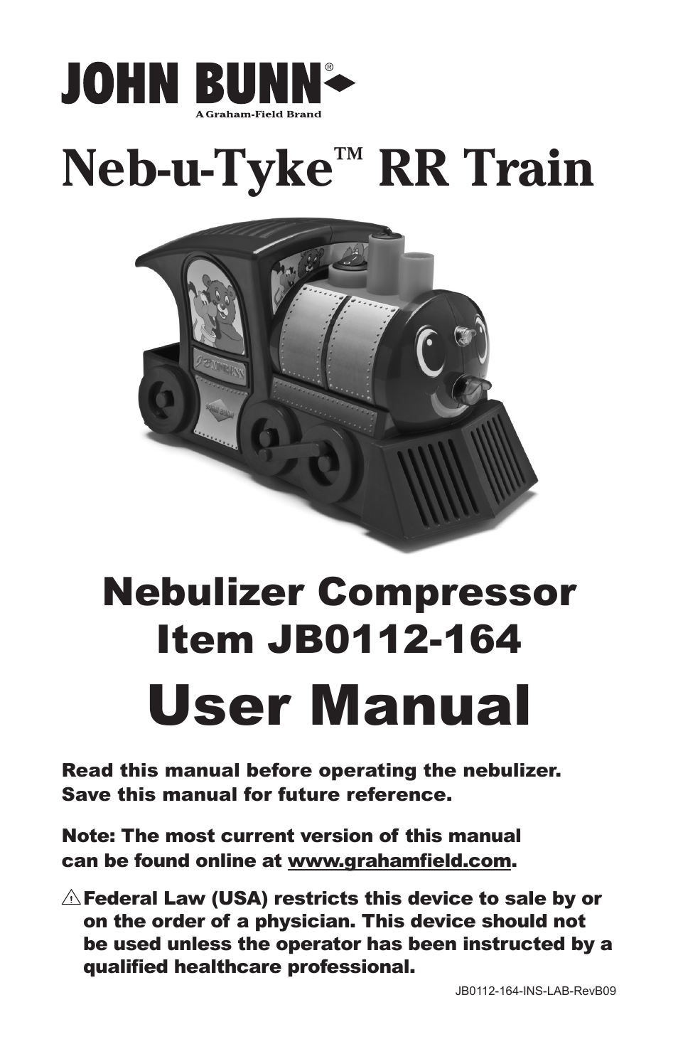 Graham Field NEB-U-TYKE JB0112-164 User Manual | 32 pages