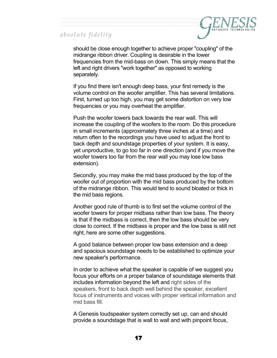 Genesis Advanced Technologies G2.2 User Manual | Page 20 / 30