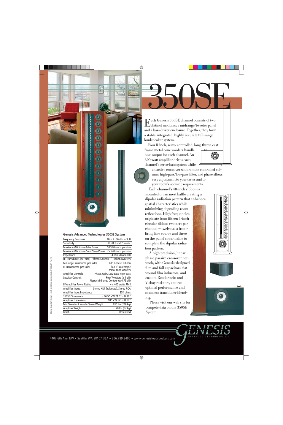 350se | Genesis Advanced Technologies 350SE User Manual | Page 2 / 2