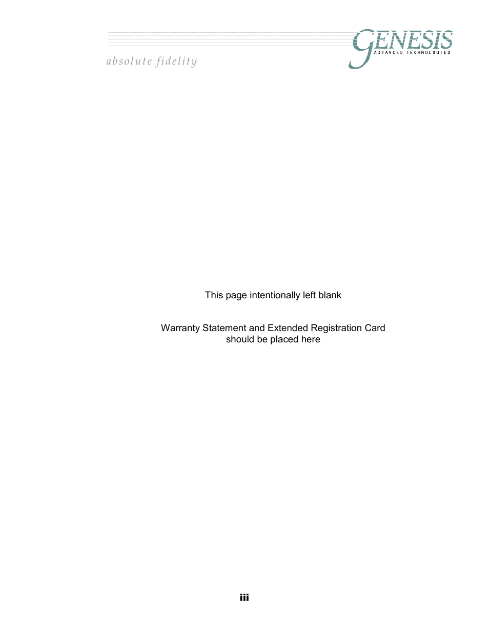 Genesis Advanced Technologies 2.2 User Manual | Page 4 / 33