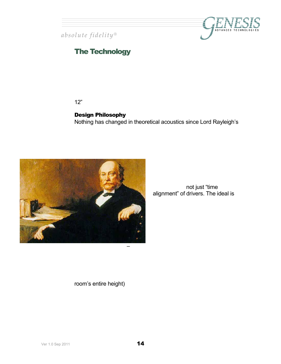 The technology, Esign, Hilosophy | Genesis Advanced Technologies 2JR User Manual | Page 18 / 25