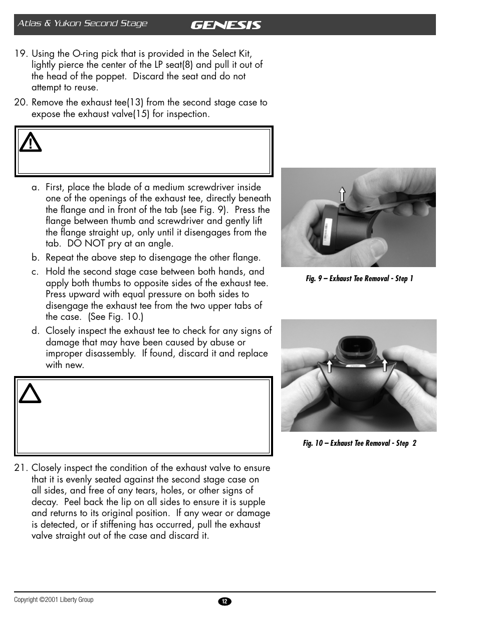 Genesis Advanced Technologies ATLAS & YUKON GRXXX & User Manual | Page 12 / 35