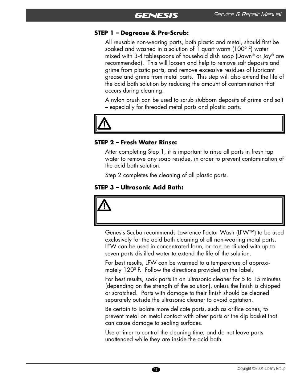 Genesis Advanced Technologies ATLAS & YUKON GRXXX & User Manual | Page 15 / 35