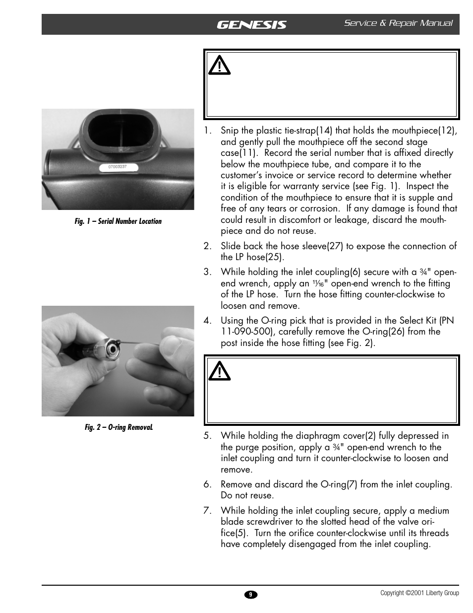 Genesis Advanced Technologies ATLAS & YUKON GRXXX & User Manual | Page 9 / 35