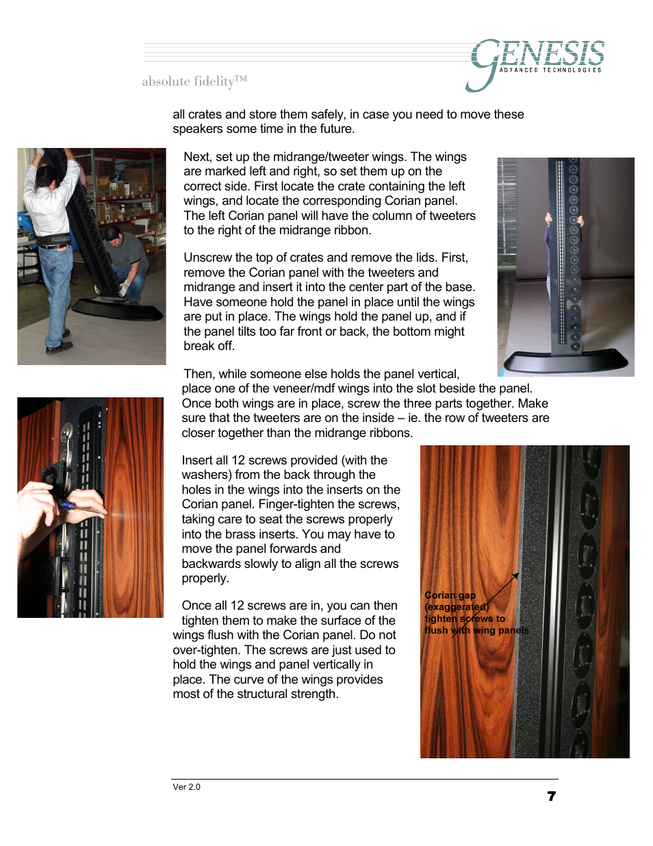 Genesis Advanced Technologies 1.1 User Manual | Page 7 / 27
