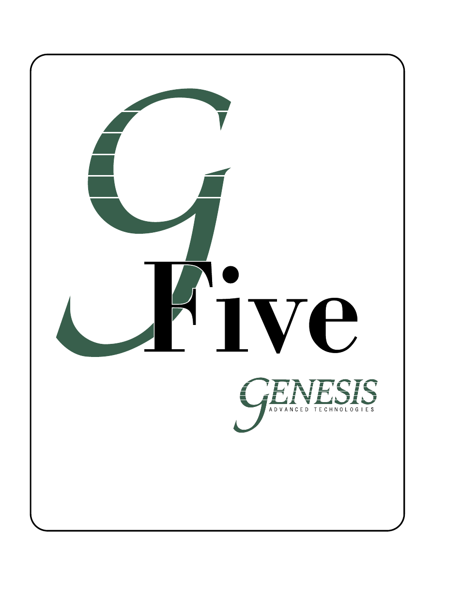 Genesis Advanced Technologies GENESIS 5.3 User Manual | 24 pages
