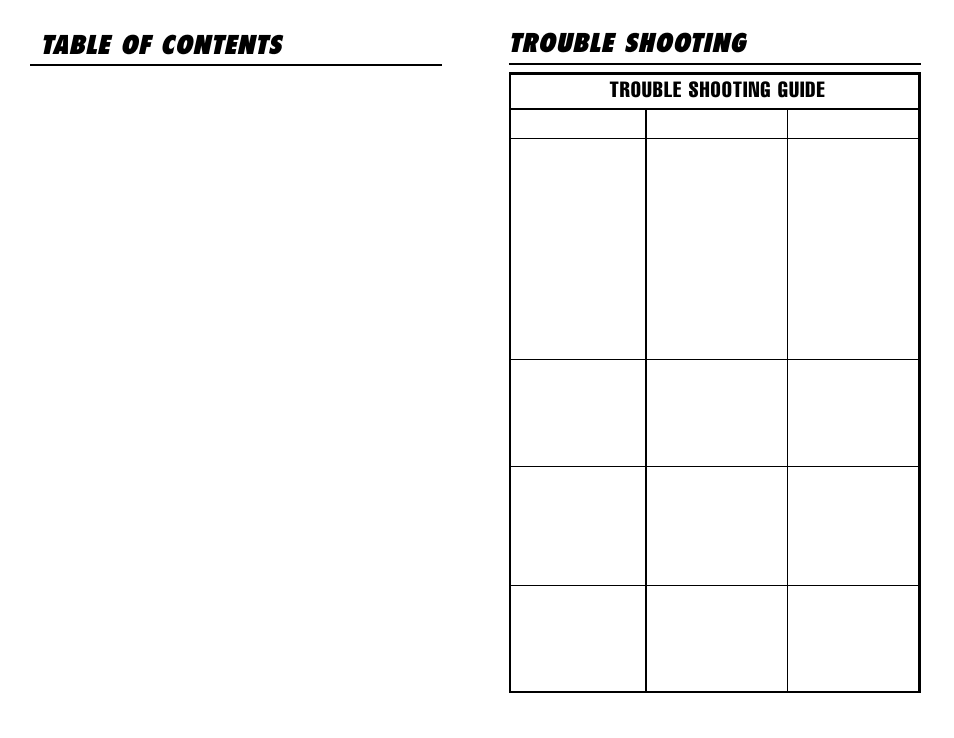 Gamma Sports 6000 User Manual | Page 2 / 24