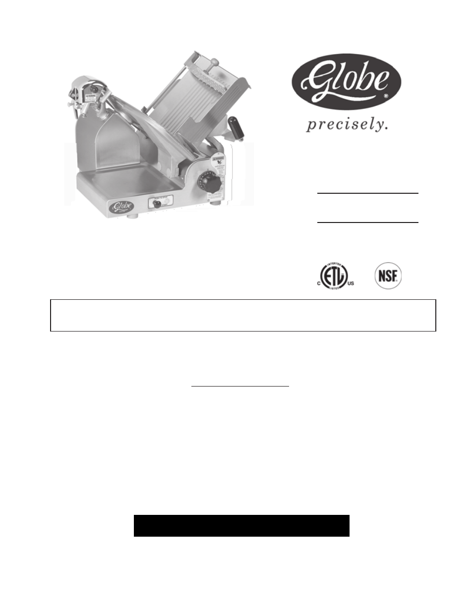 Globe 3850 User Manual | 23 pages