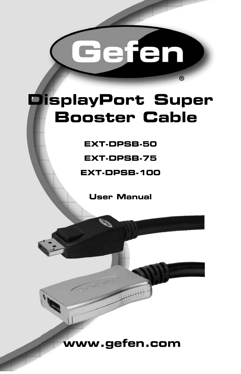 Gefen EXT-DPSB-75 User Manual | 11 pages