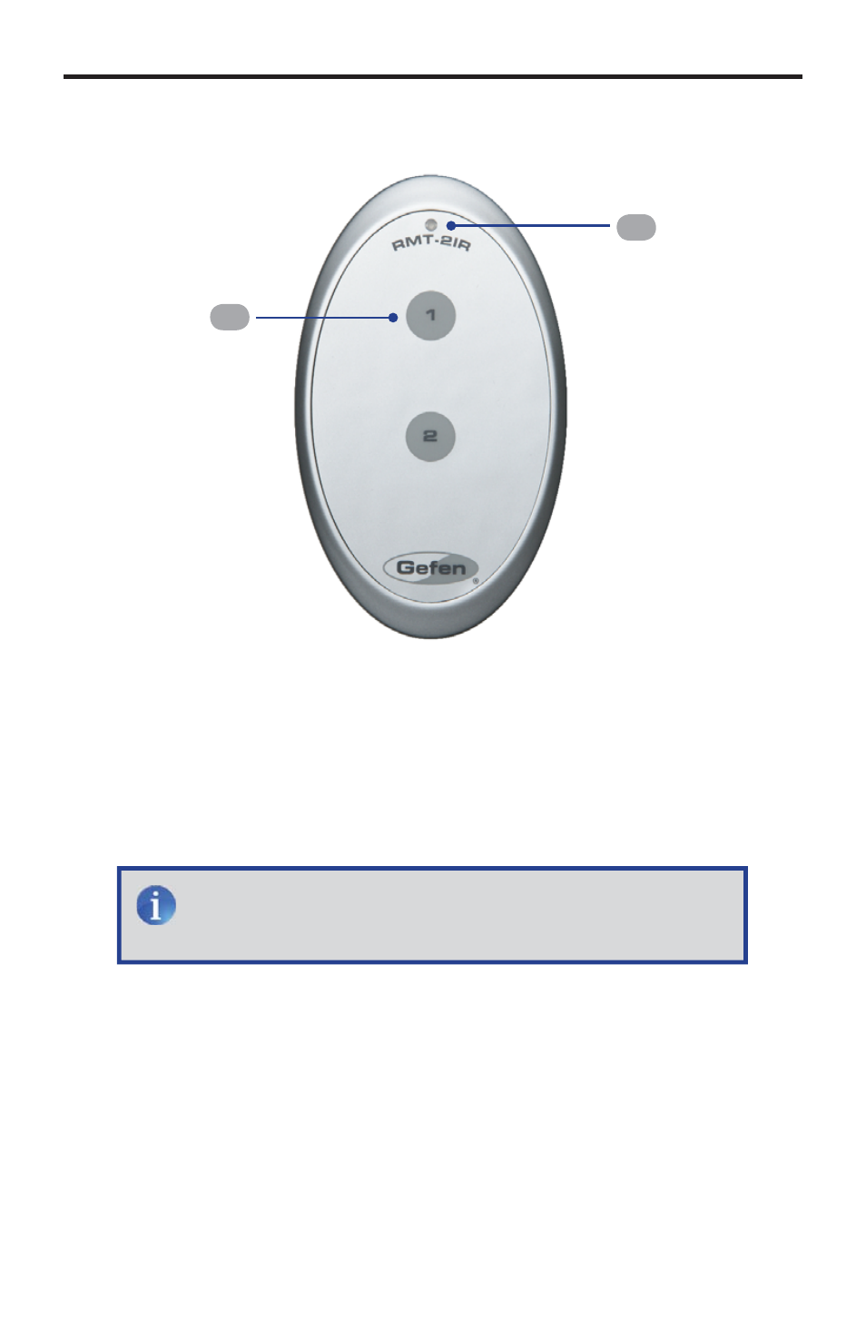 Ir remote control | Gefen DL User Manual | Page 10 / 20