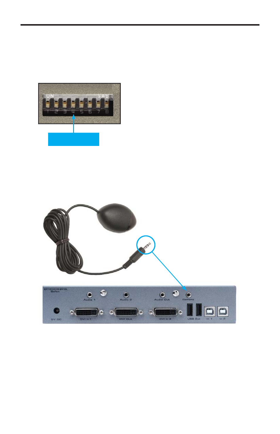 Operating the 2x1 dvikvm dl switch | Gefen DL User Manual | Page 17 / 20