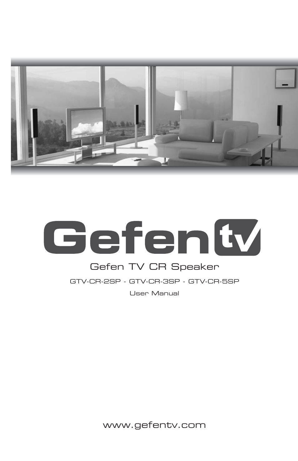 Gefen TV CR SPEAKER GTV-CR-5SP User Manual | 13 pages