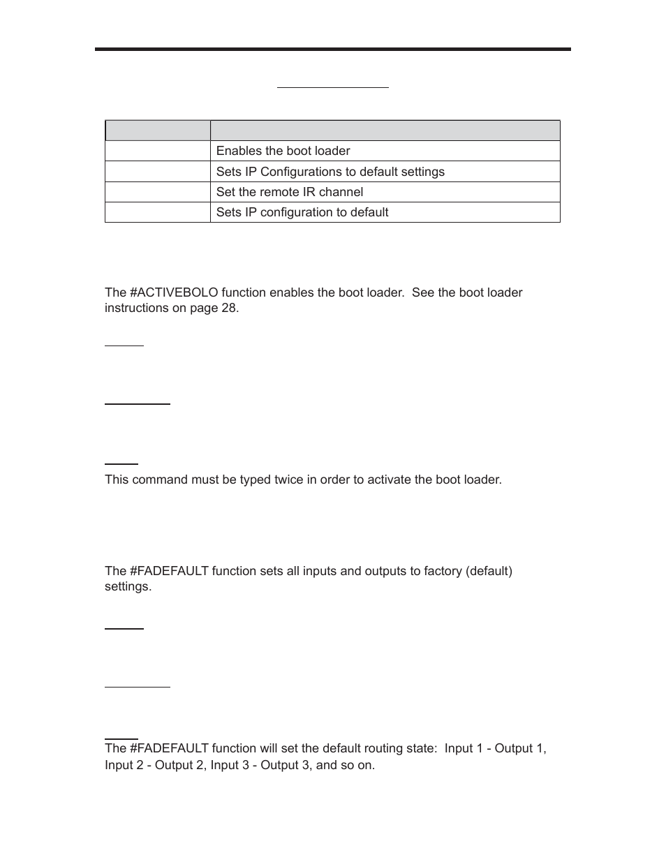 Rs-232 serial control | Gefen GEF-3GSDI-16416 User Manual | Page 24 / 39