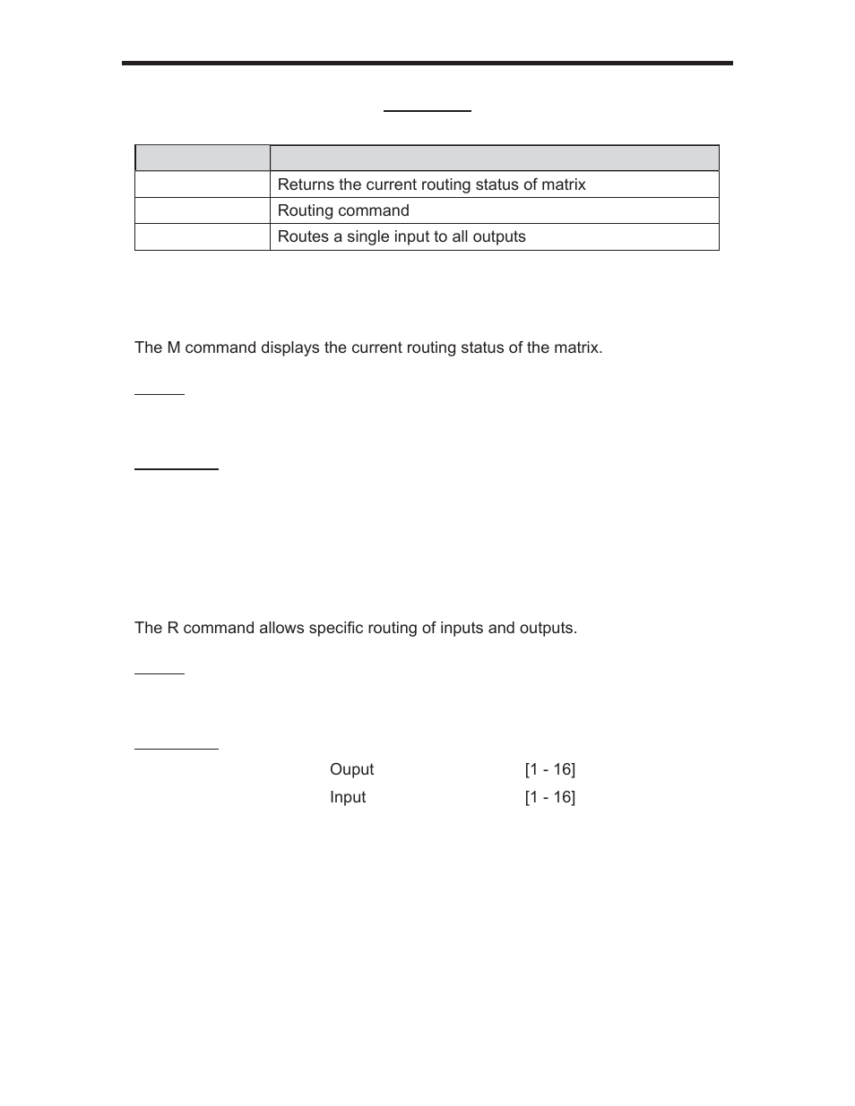 Rs-232 serial control | Gefen GEF-3GSDI-16416 User Manual | Page 26 / 39