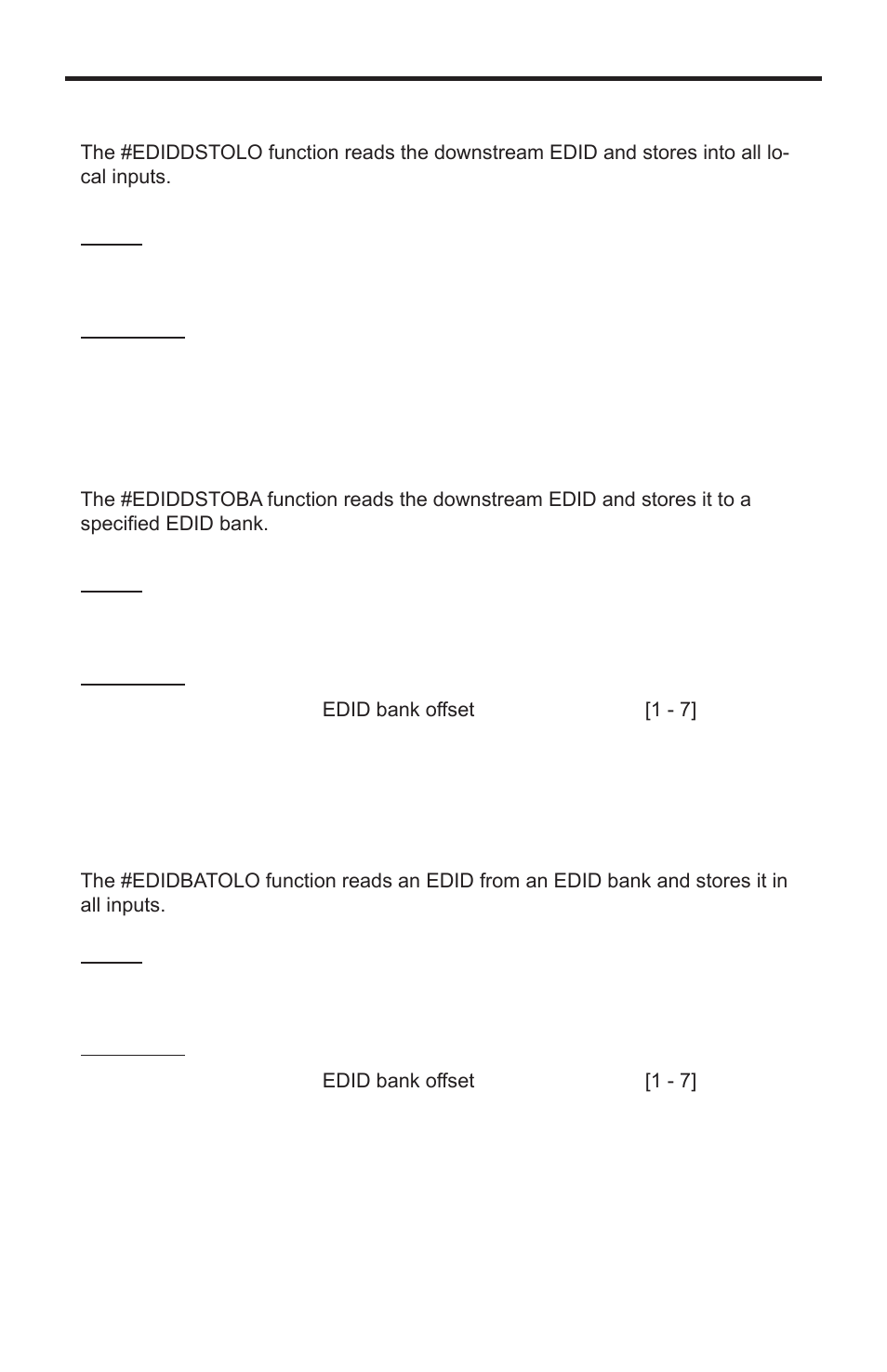 Rs-232 serial control commands | Gefen EXT-DVI-841DL User Manual | Page 18 / 29