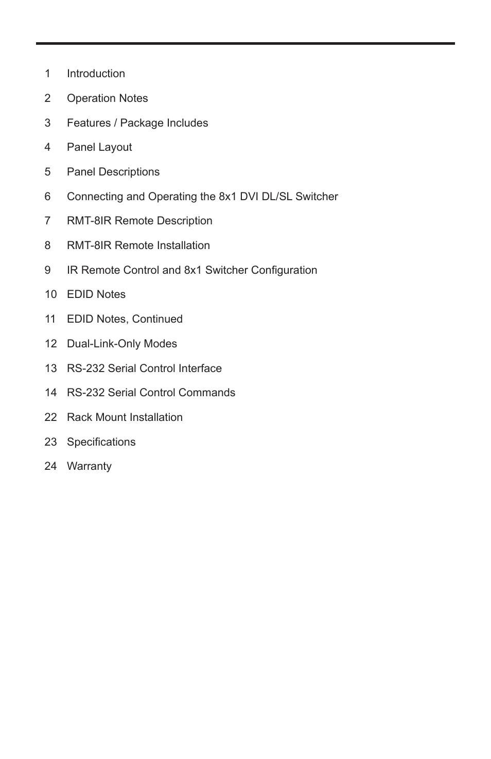 Gefen EXT-DVI-841DL User Manual | Page 3 / 29