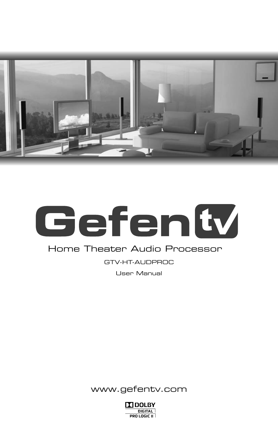 Gefen GTV-HT-AUDPROC User Manual | 36 pages