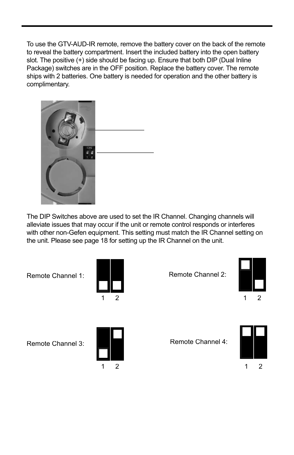 Gtv-aud-ir remote installation | Gefen GTV-HT-AUDPROC User Manual | Page 15 / 36