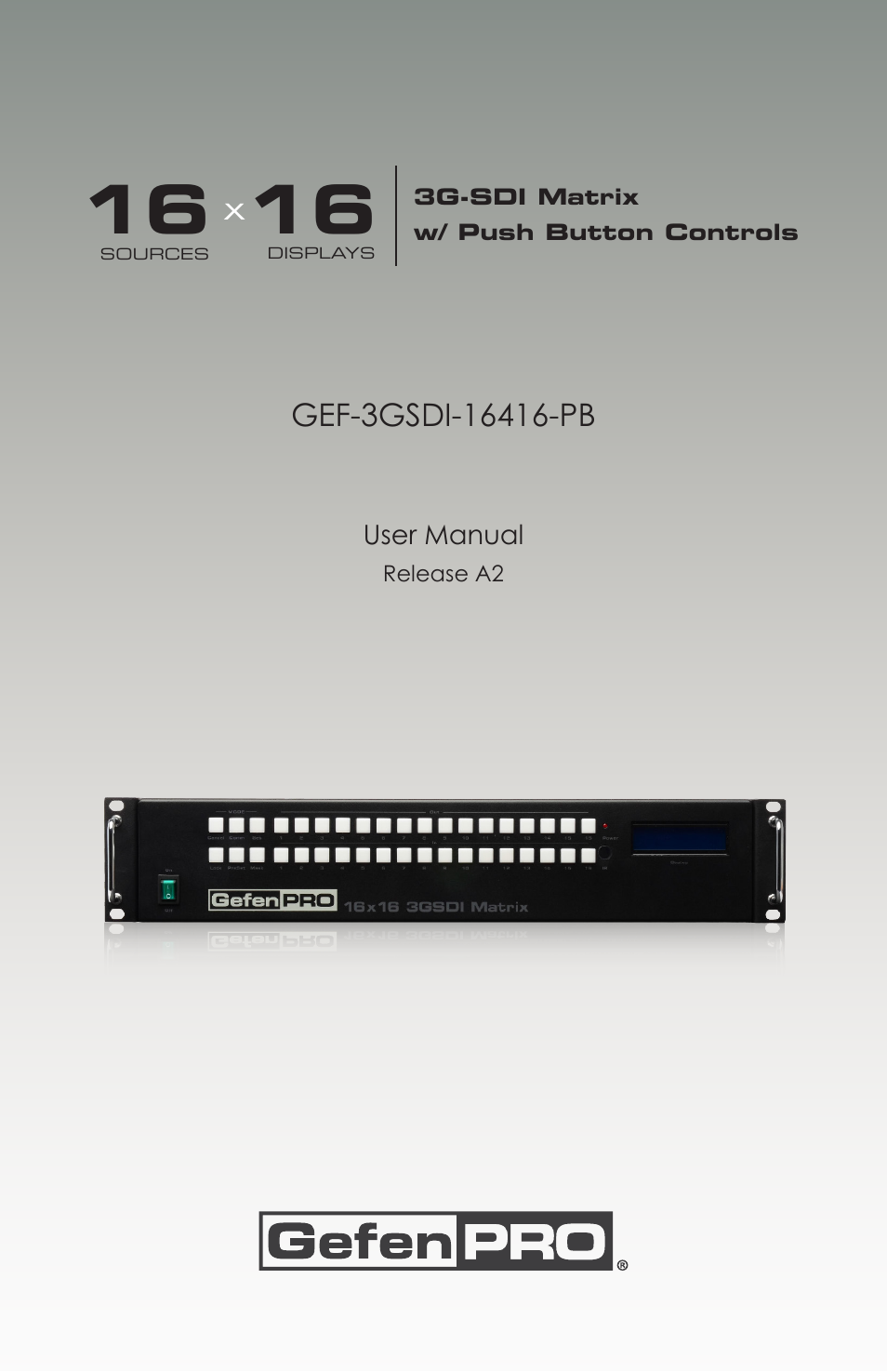 Gefen 1080P User Manual | 64 pages