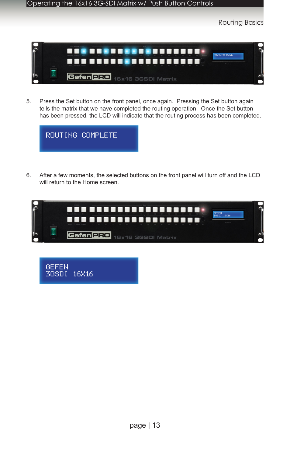 Page | 13 | Gefen 1080P User Manual | Page 23 / 64