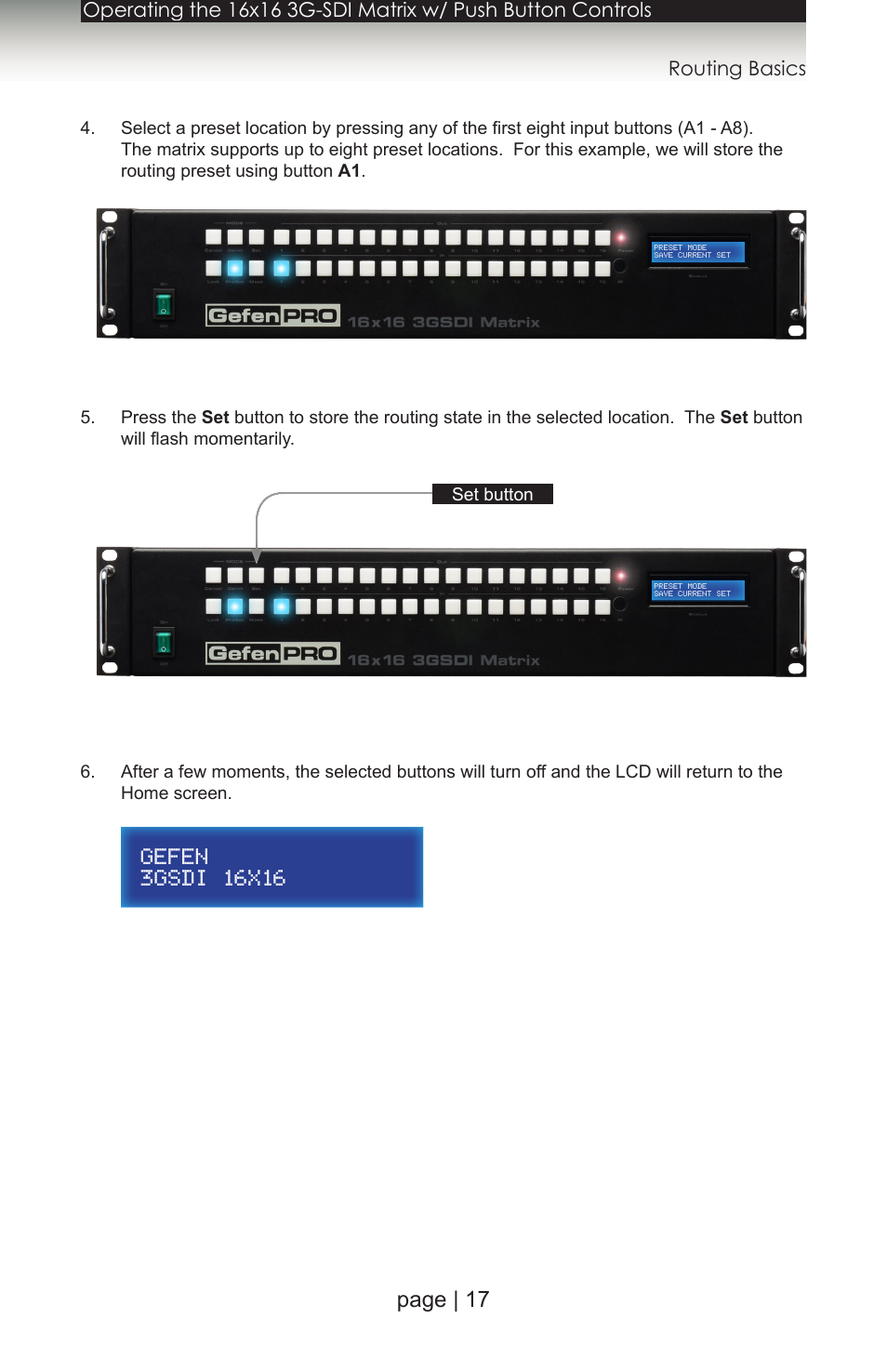 Page | 17 | Gefen 1080P User Manual | Page 27 / 64