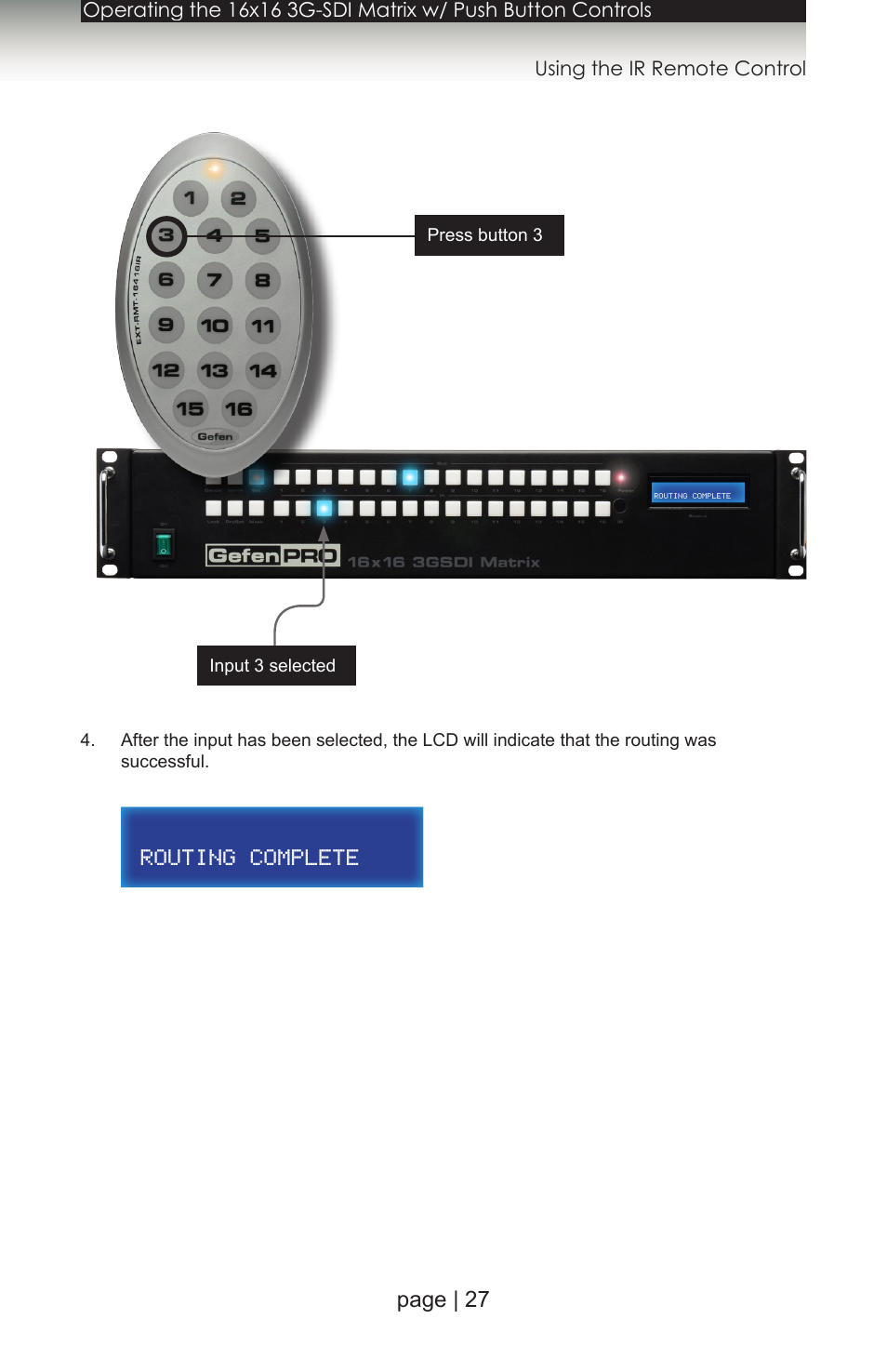 Page | 27 | Gefen 1080P User Manual | Page 37 / 64