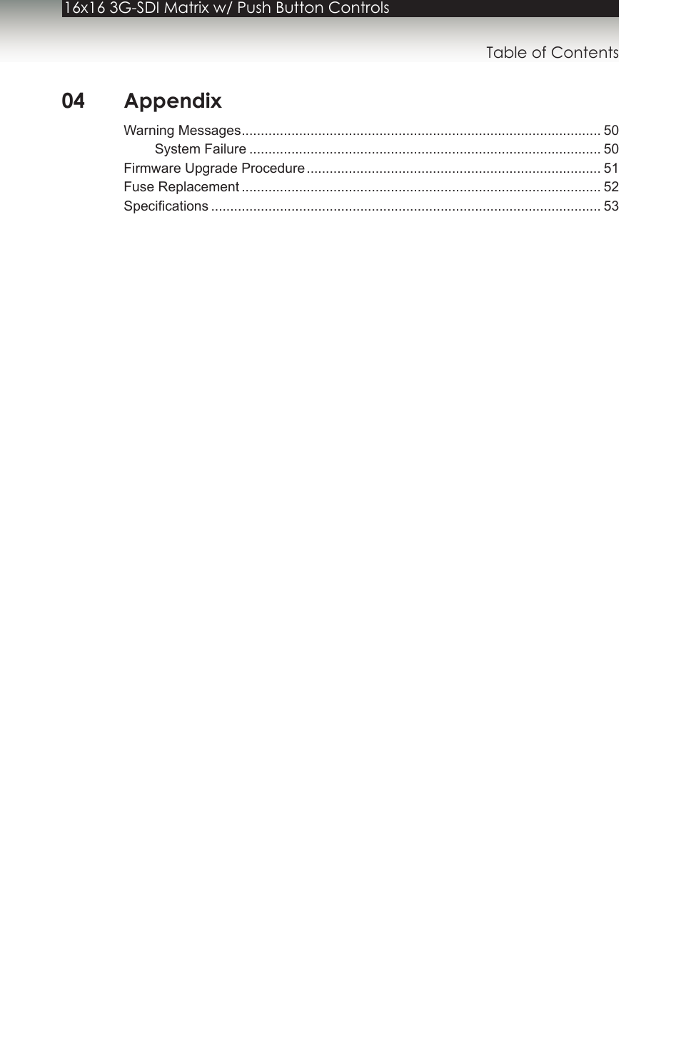 04 appendix | Gefen 1080P User Manual | Page 9 / 64