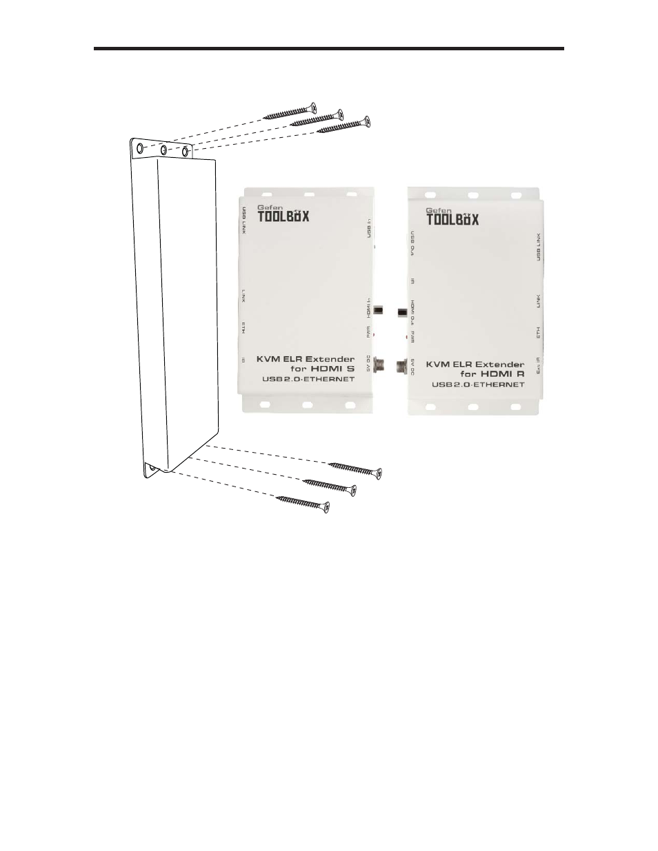 Gefen EXTRA LONG RANGE EXTENDER GTB-HDKVM-ELR User Manual | Page 16 / 19