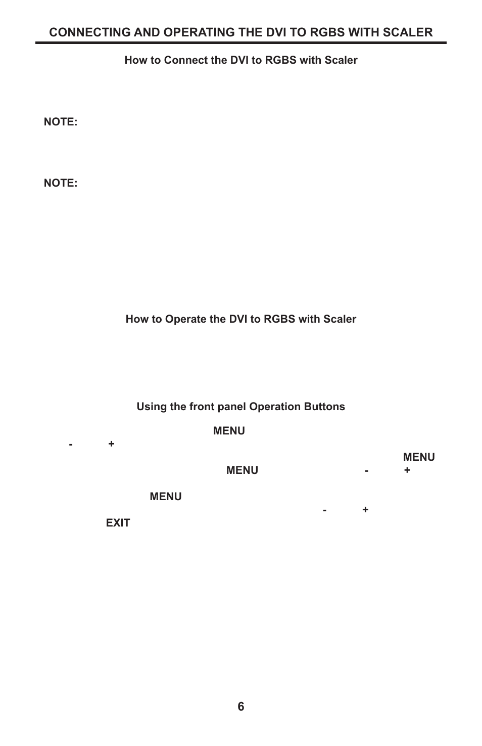 Gefen DVI to RGBS with Scaler EXT-DVI-2-RGBSS User Manual | Page 9 / 16