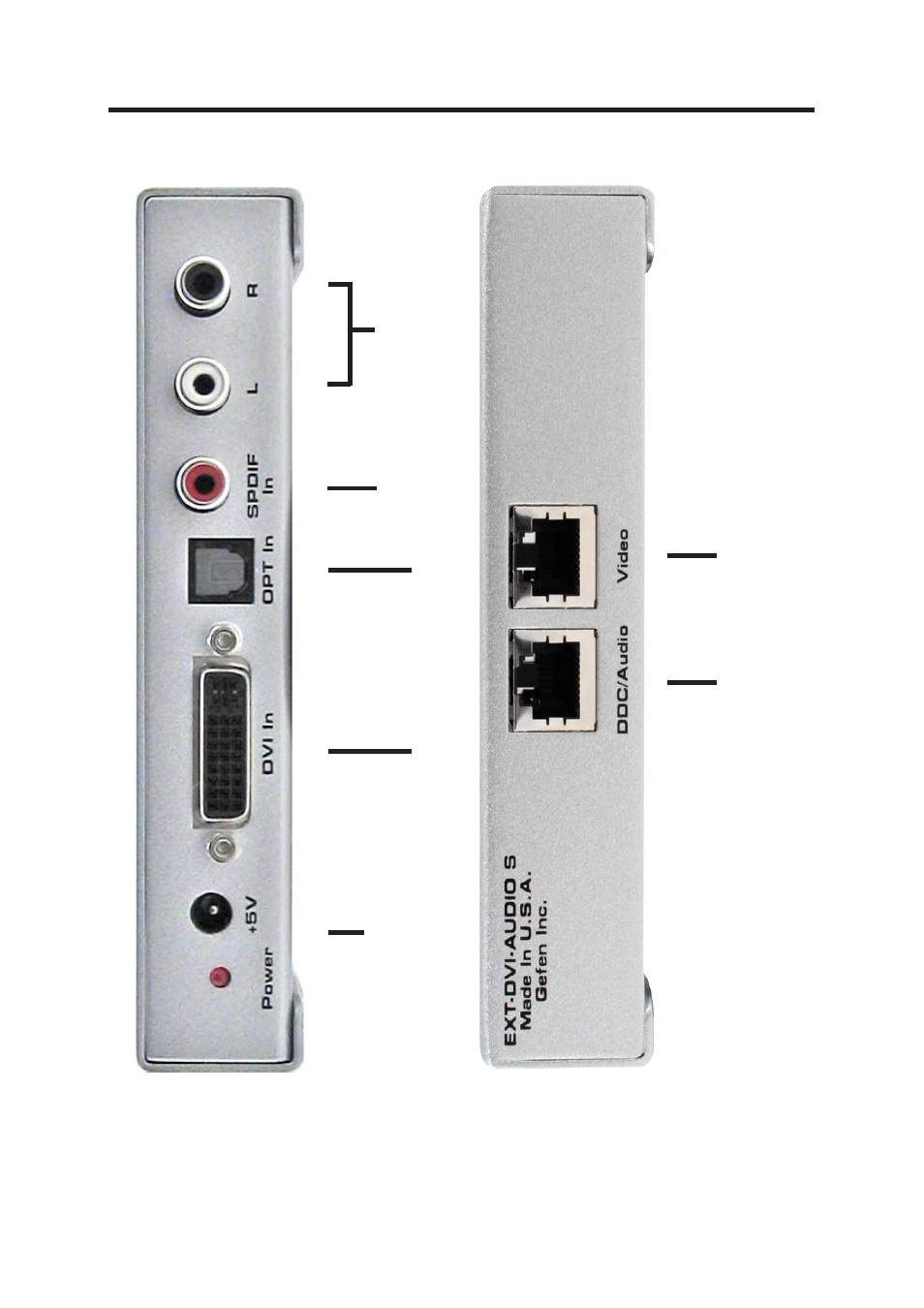 Gefen Audio Extender DVI User Manual | Page 6 / 15