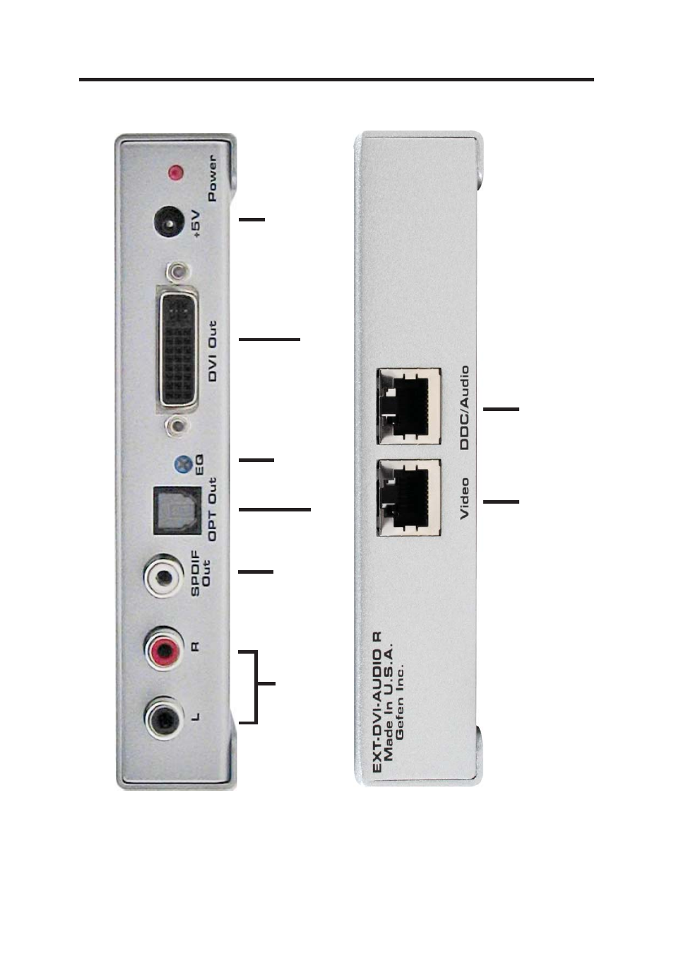Gefen Audio Extender DVI User Manual | Page 7 / 15