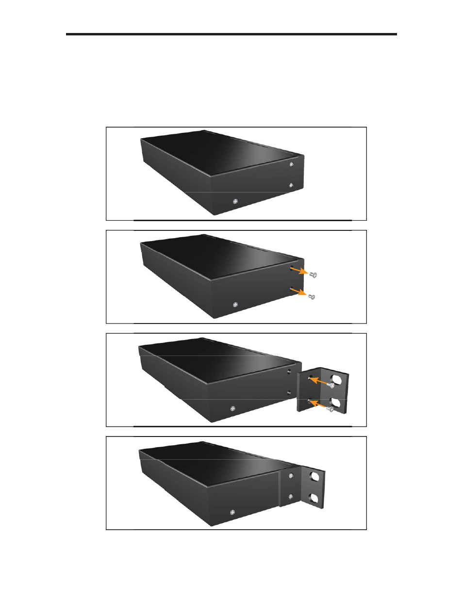 Rack mount installation | Gefen 4x4 DVI Dual Link Matrix EXT-DVI-444DL User Manual | Page 13 / 17