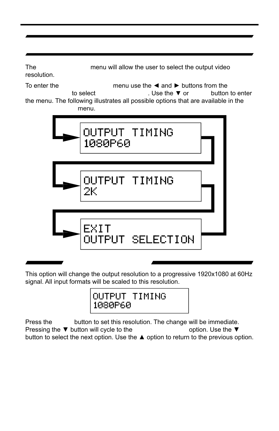 Output timing 1080p | Gefen PRO I User Manual | Page 43 / 60