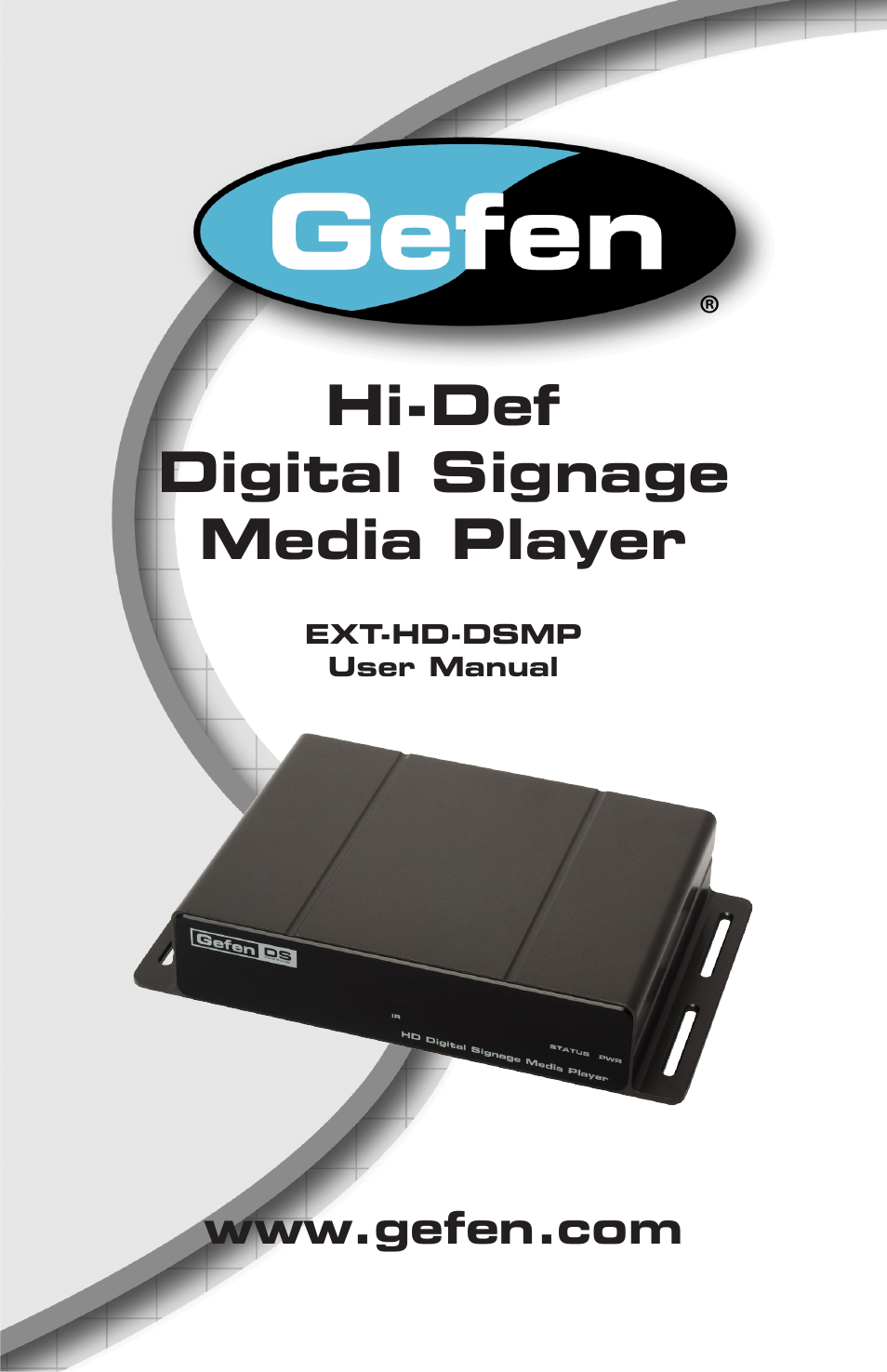 Gefen EXT-HD-DSMP User Manual | 64 pages