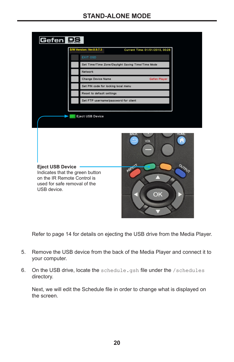 Stand-alone mode | Gefen EXT-HD-DSMP User Manual | Page 24 / 64