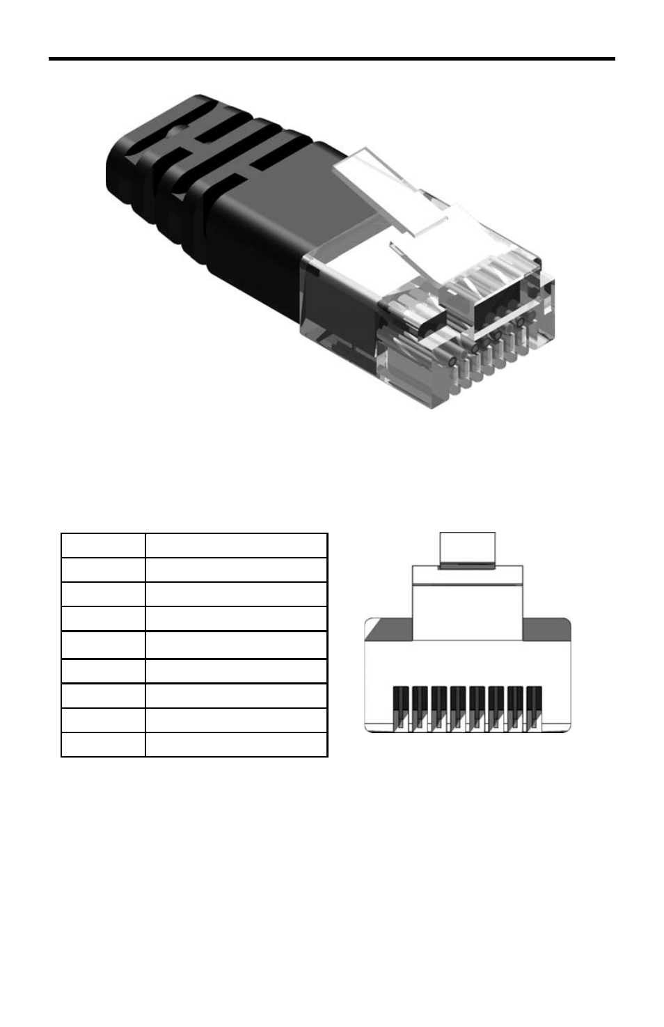 Network cable wiring diagram | Gefen 8x8 EXT-DVI-848 User Manual | Page 19 / 31