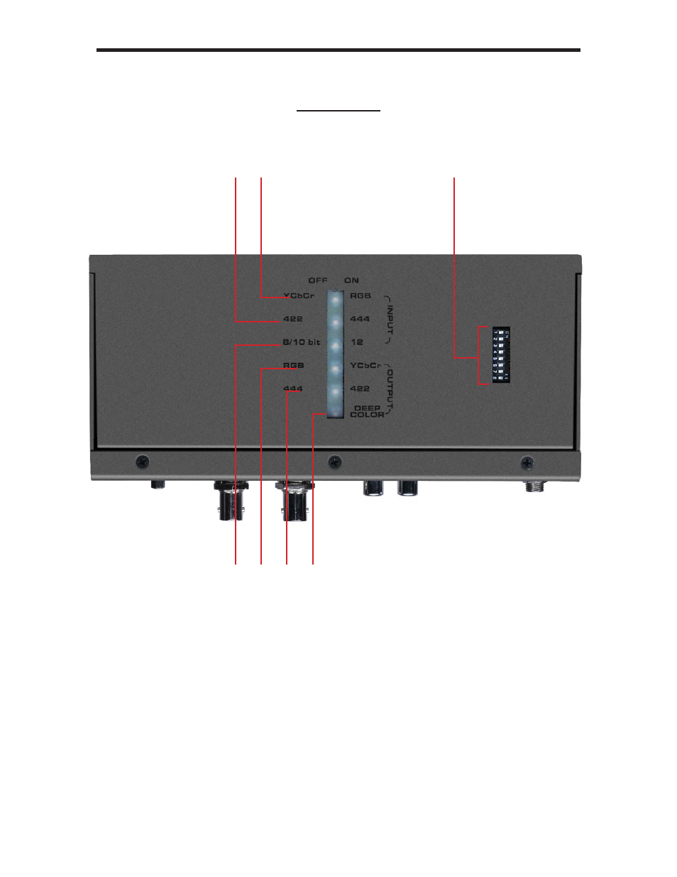 Gefen 3GSDI TO HDMI 1.3 EXT-3GSDI-2-HDMI1.3 User Manual | Page 9 / 22