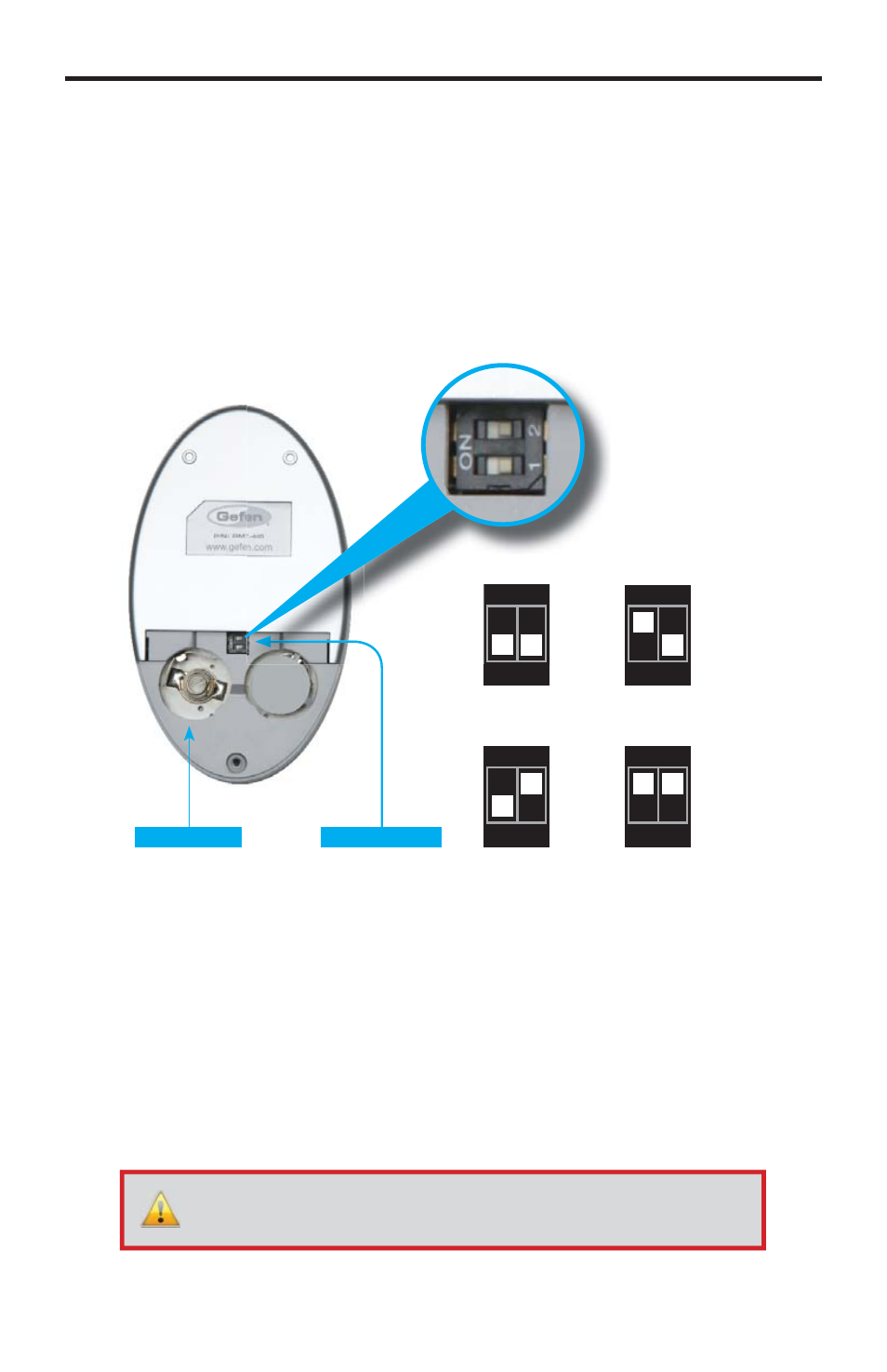 Ir remote control | Gefen EXT-HDMI1.3-442 User Manual | Page 12 / 20