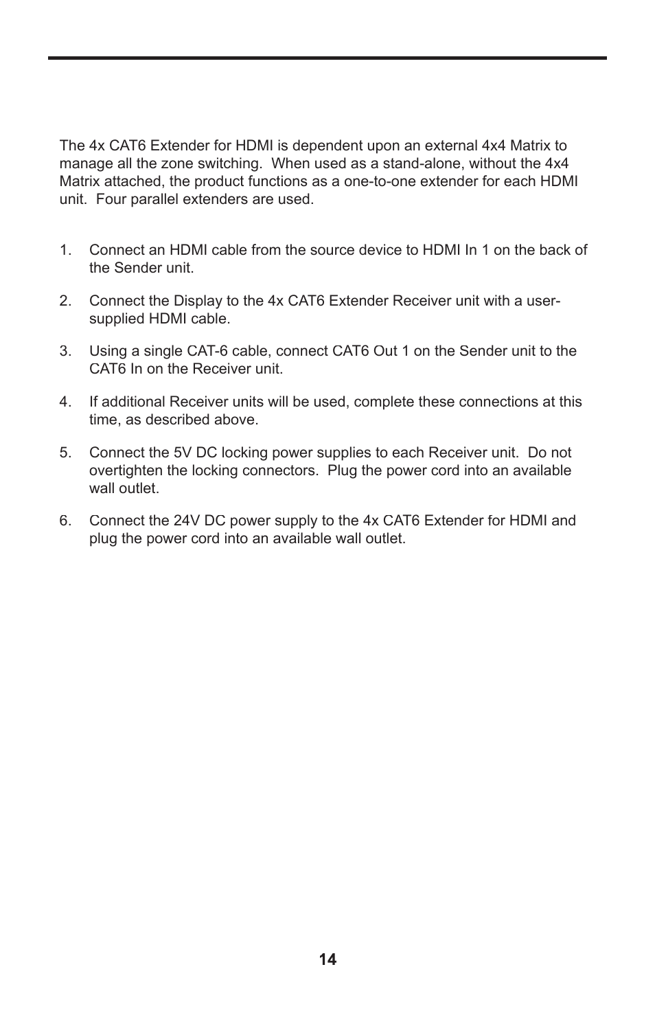 Gefen EXT-HDMI1.3-CAT6-4X User Manual | Page 18 / 40