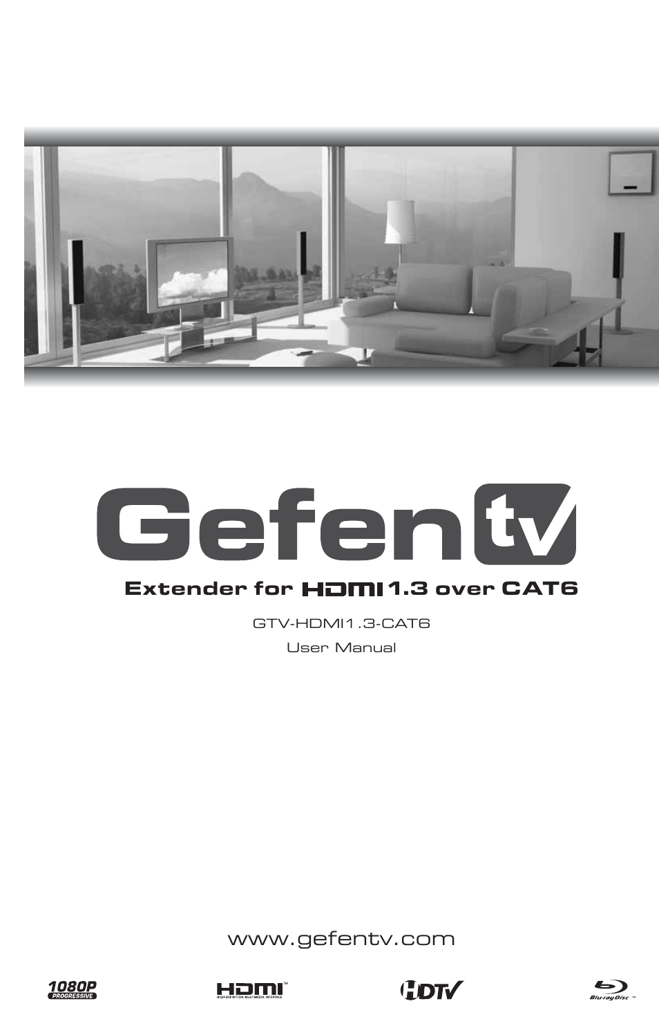 Gefen GTV-HDMI1.3-CAT6 User Manual | 14 pages
