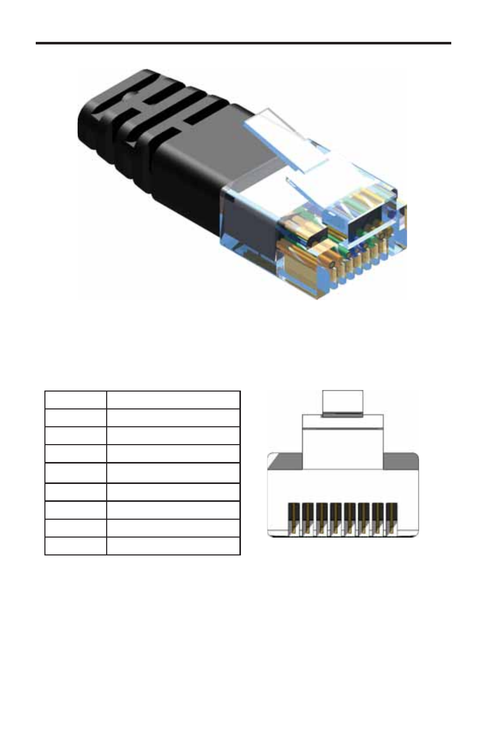 Network cable wiring diagram | Gefen GTV-HDMI1.3-CAT6 User Manual | Page 13 / 14