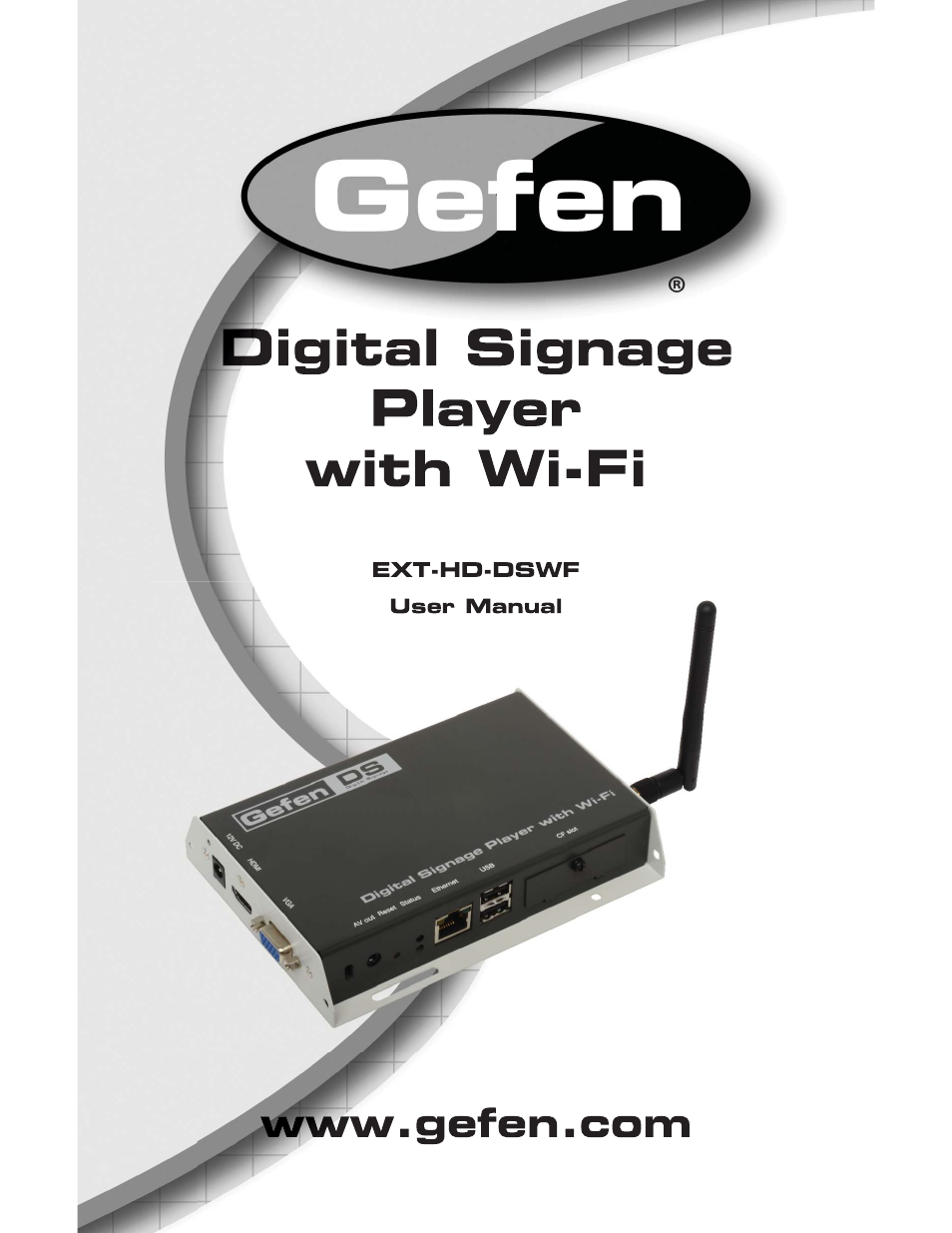 Gefen EXT-HD-DSWF User Manual | 59 pages