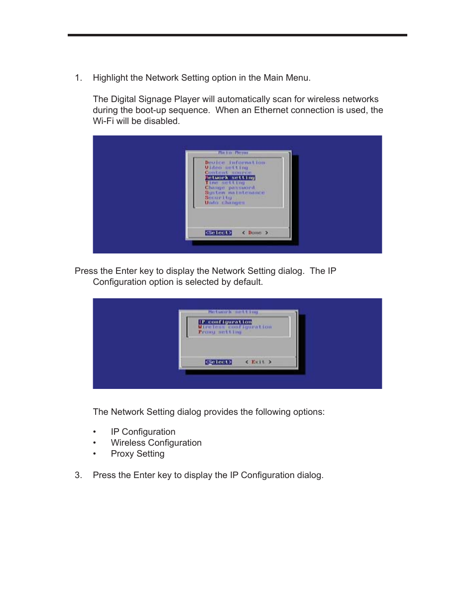 Menu system | Gefen EXT-HD-DSWF User Manual | Page 17 / 59