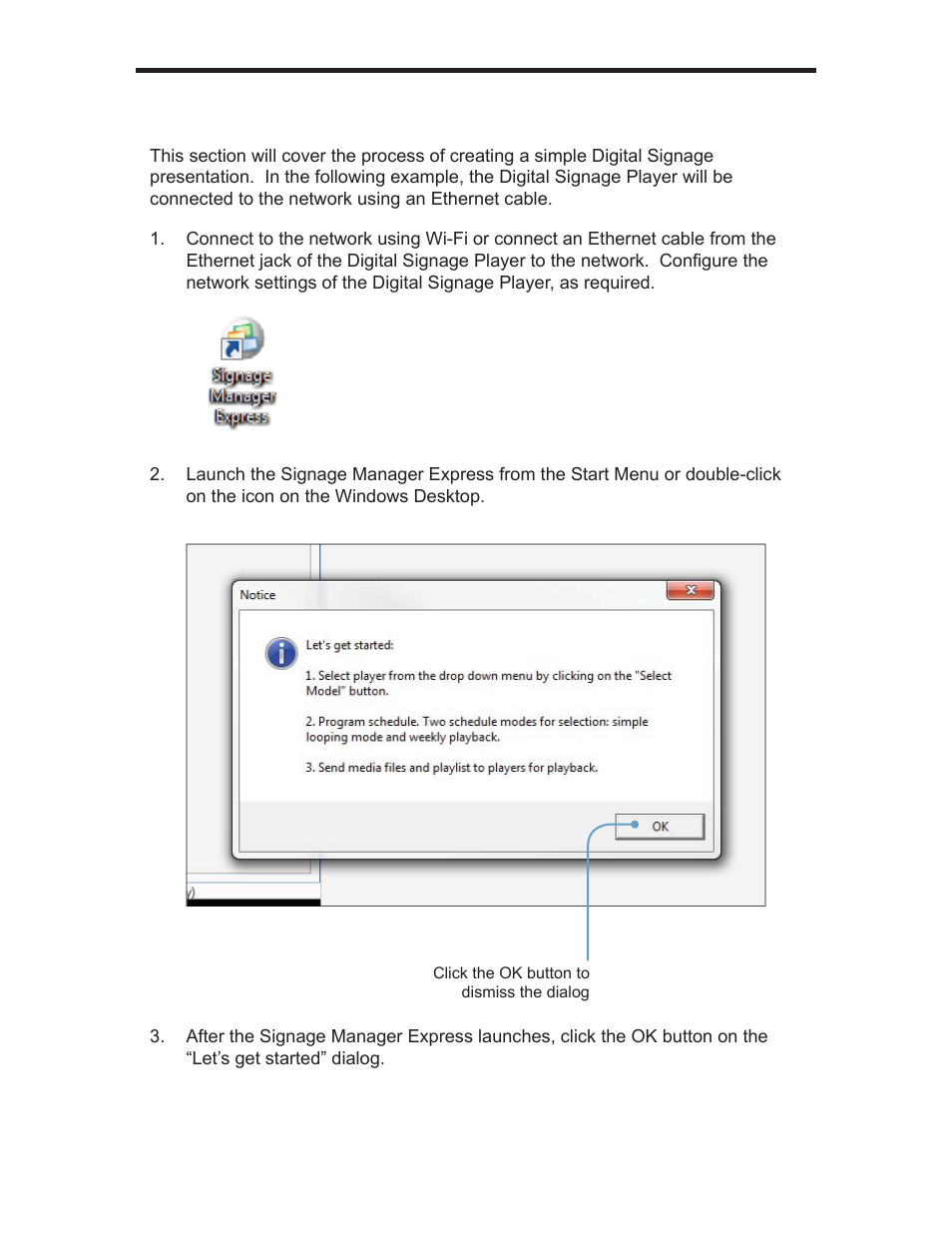 Signage manager express | Gefen EXT-HD-DSWF User Manual | Page 35 / 59