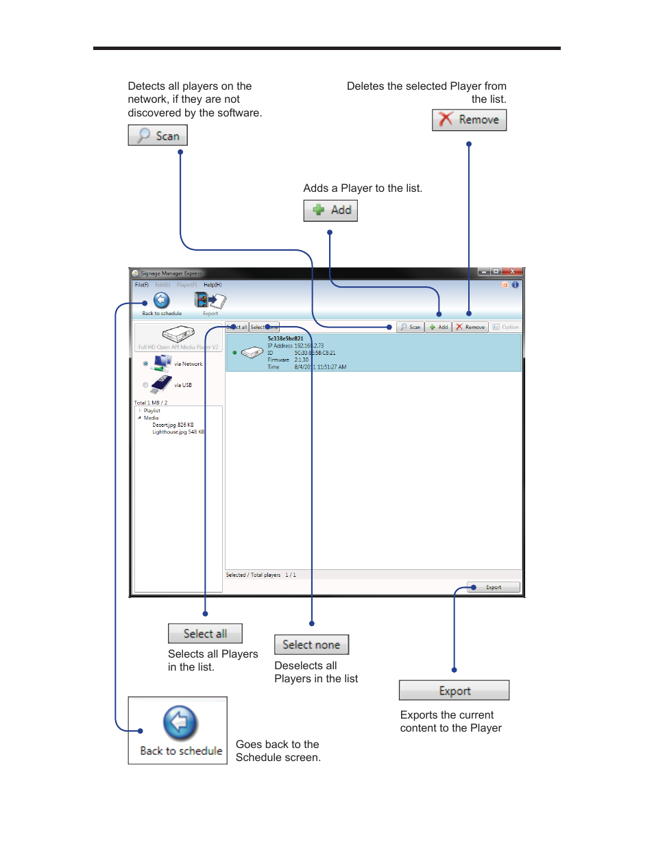 Signage manager express | Gefen EXT-HD-DSWF User Manual | Page 42 / 59